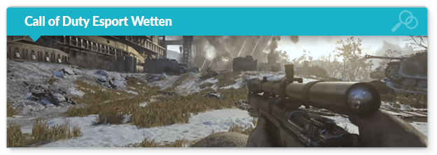 Call of Duty Esport Wetten