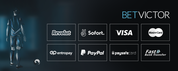 BetVictor Zahlungsmethoden
