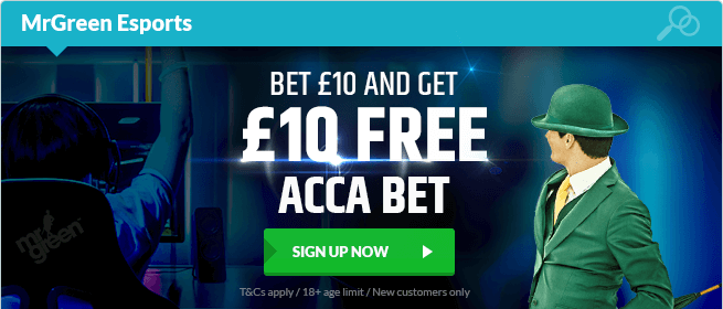 mr Green esports offer