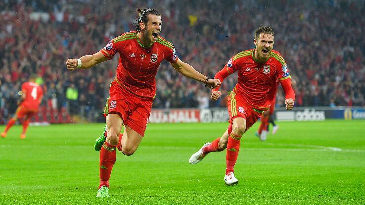Gareth Bale and Aaron Ramsey