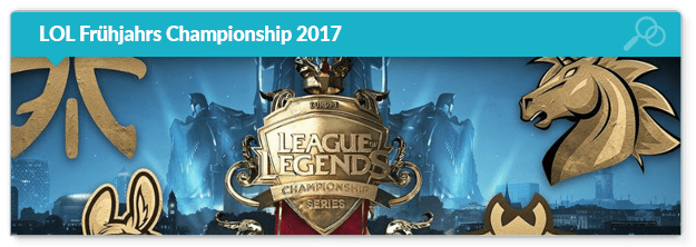 LoL Championship 2017 Spring
