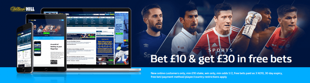 william hill free bet